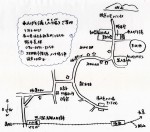八十場かられんげそう庵までの地図